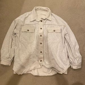 button up flannel jacket
